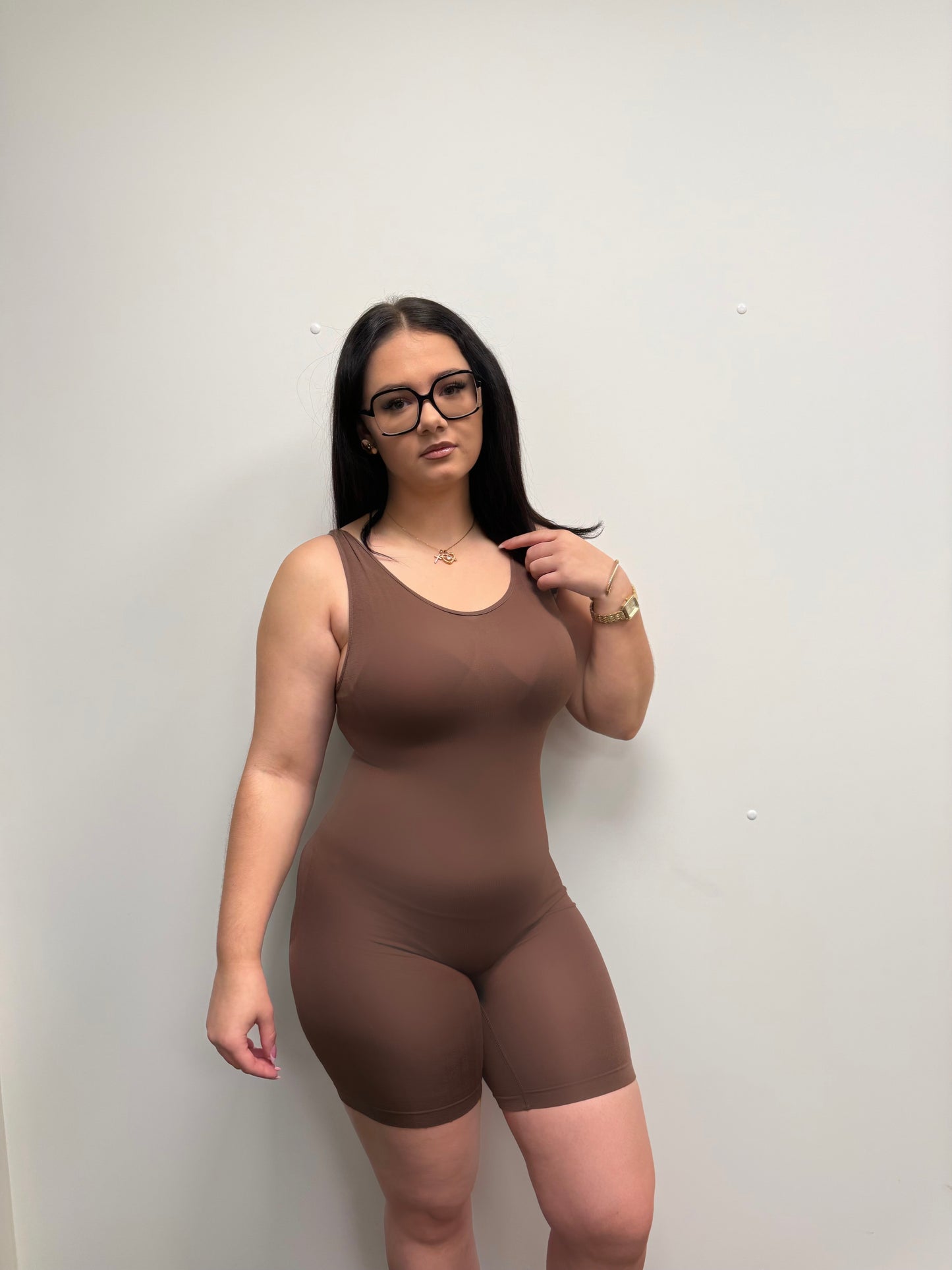 Wide Strap Shapewear Bodysuit