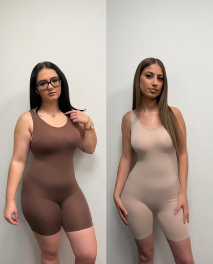 Wide Strap Shapewear Bodysuit