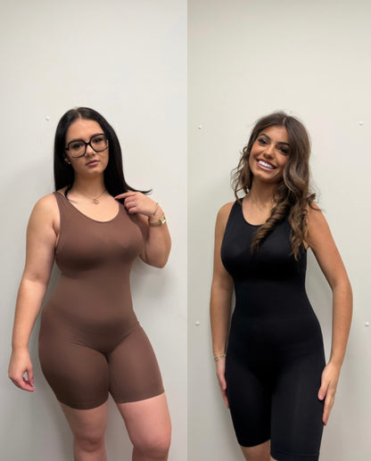 Wide Strap Shapewear Bodysuit